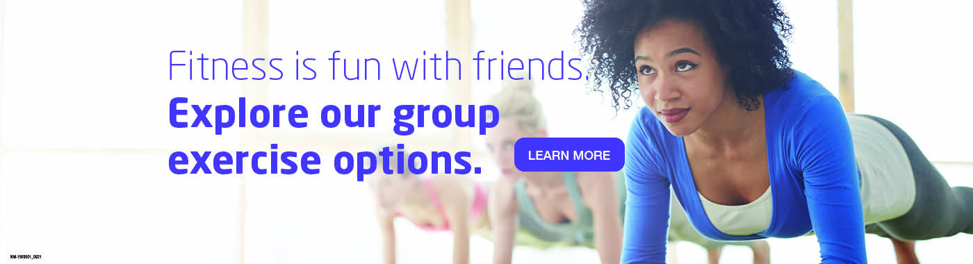 Explore our group exercise options.