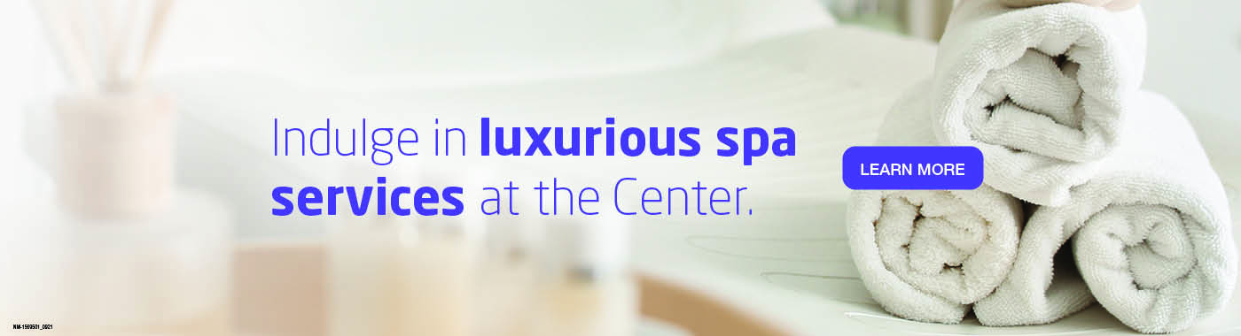 Indulge in luxurious spa services at the center.